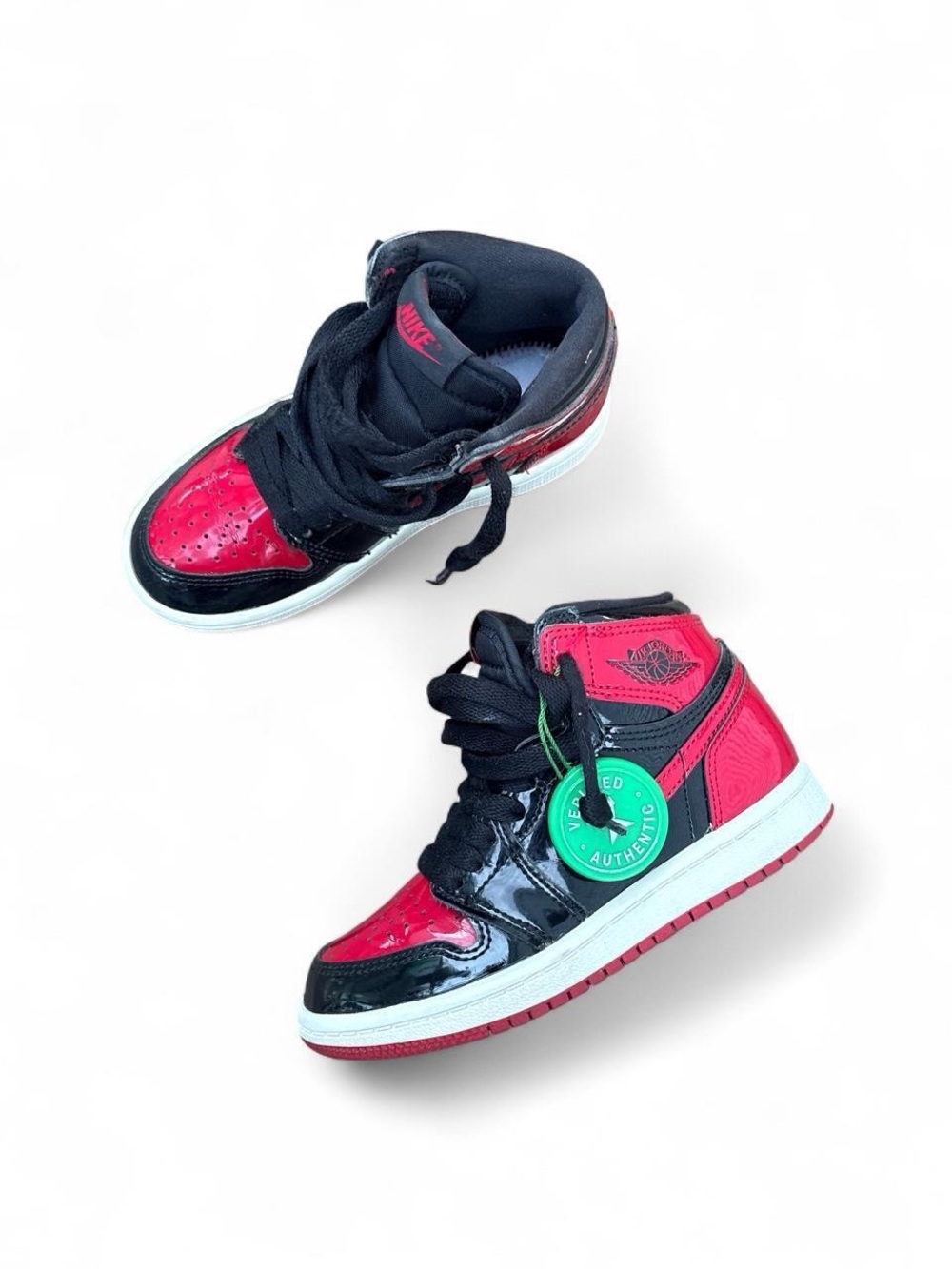 Air Jordan 1 Retro High OG “Patent Bred” – Toddler 11.5C